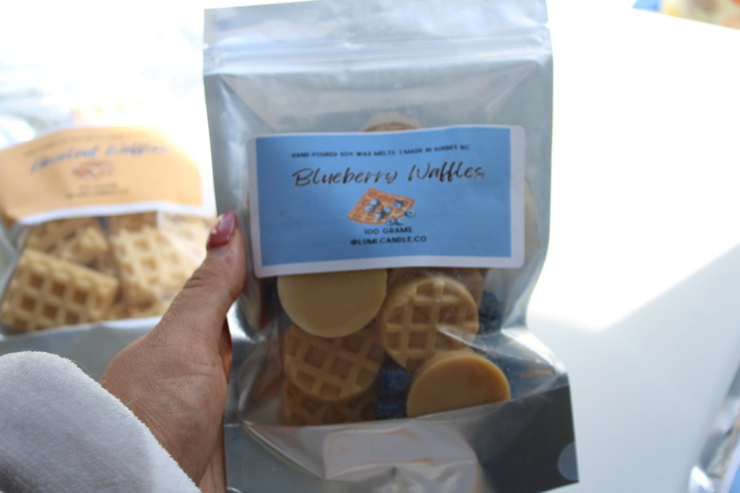 Blueberry waffle wax melts