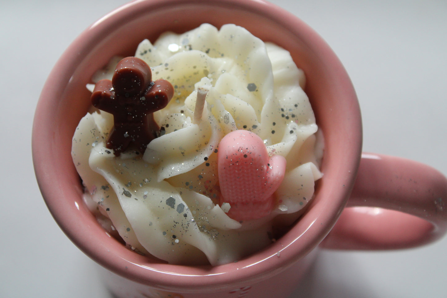 Gingerbread latte candle