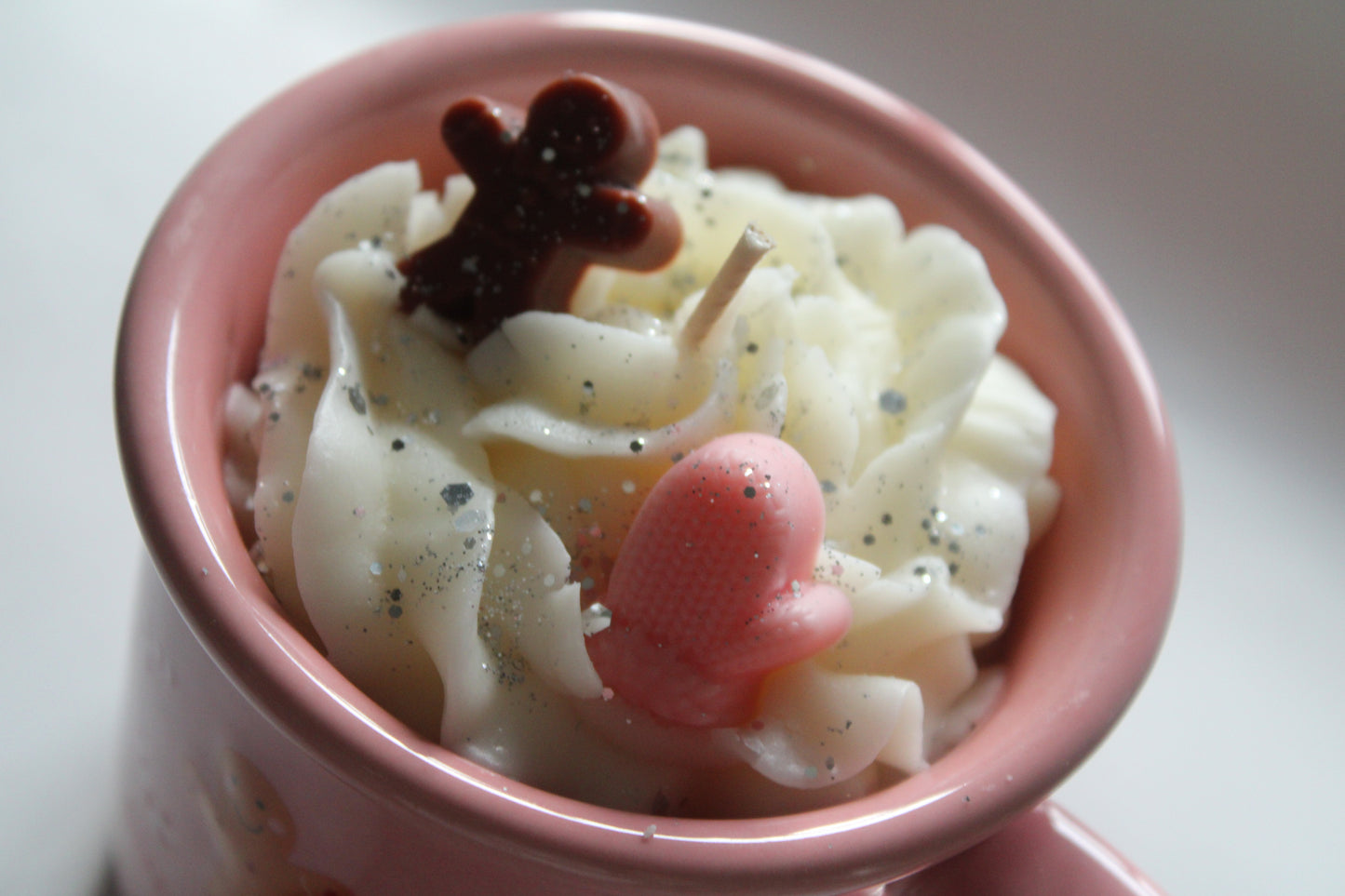Gingerbread latte candle