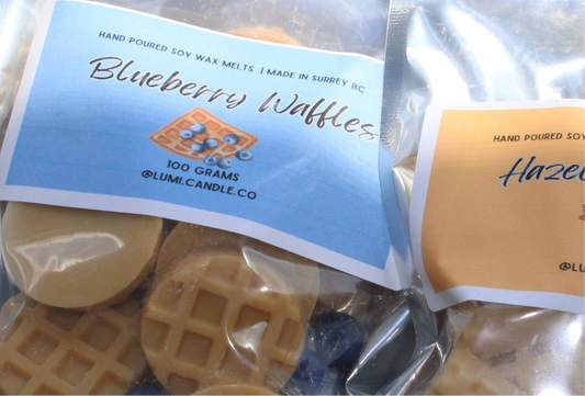Blueberry waffle wax melts